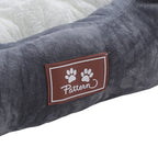 Tieker Car Pet Seat Dog Car Seat Bed Car Pet Bed with Storage Bag and Adjustable Shoulder Straps for Small and Medium Pets
